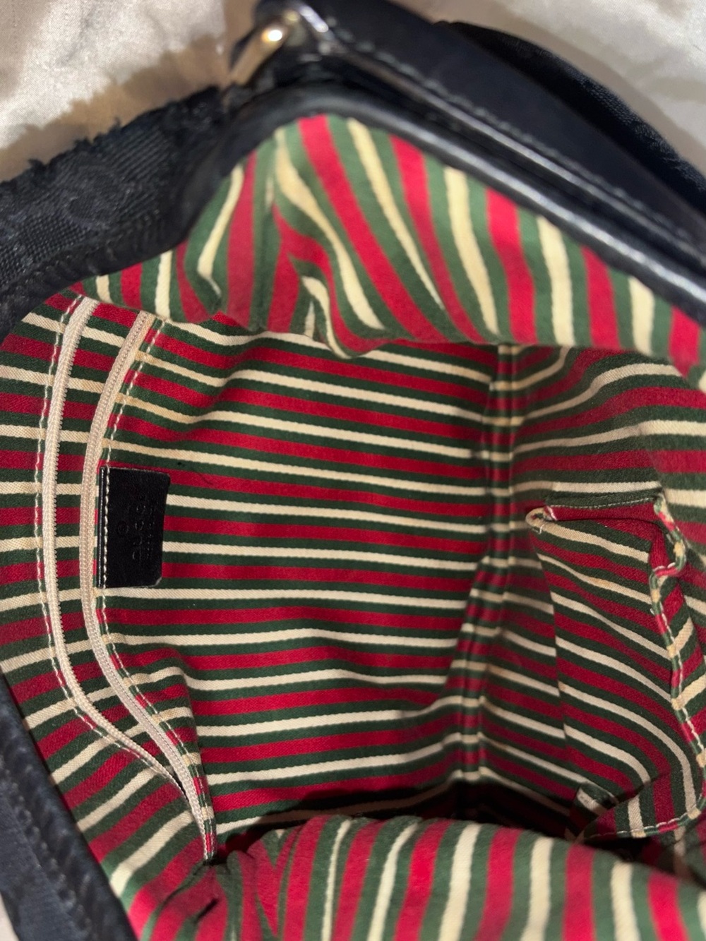 Black Designer Gucci 'New Britt' Hobo bag - Picture 3 of 6